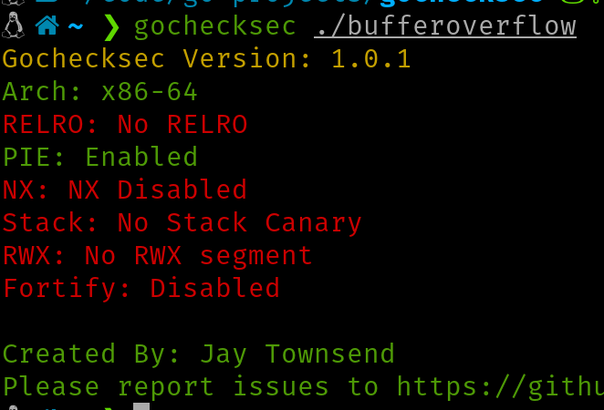gochecksec-pic